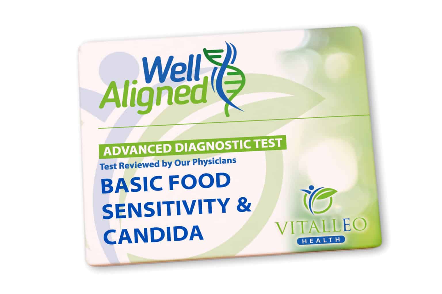 Basic Food Sensitivity & Candida Test Kit Vitalleo