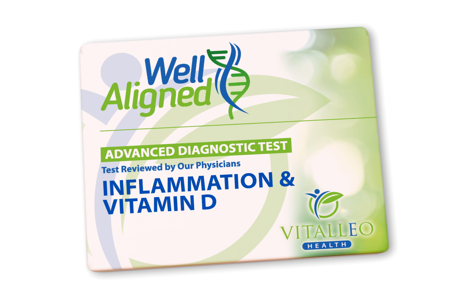 Inflammation & Vitamin D Blood Test Kit Vitalleo