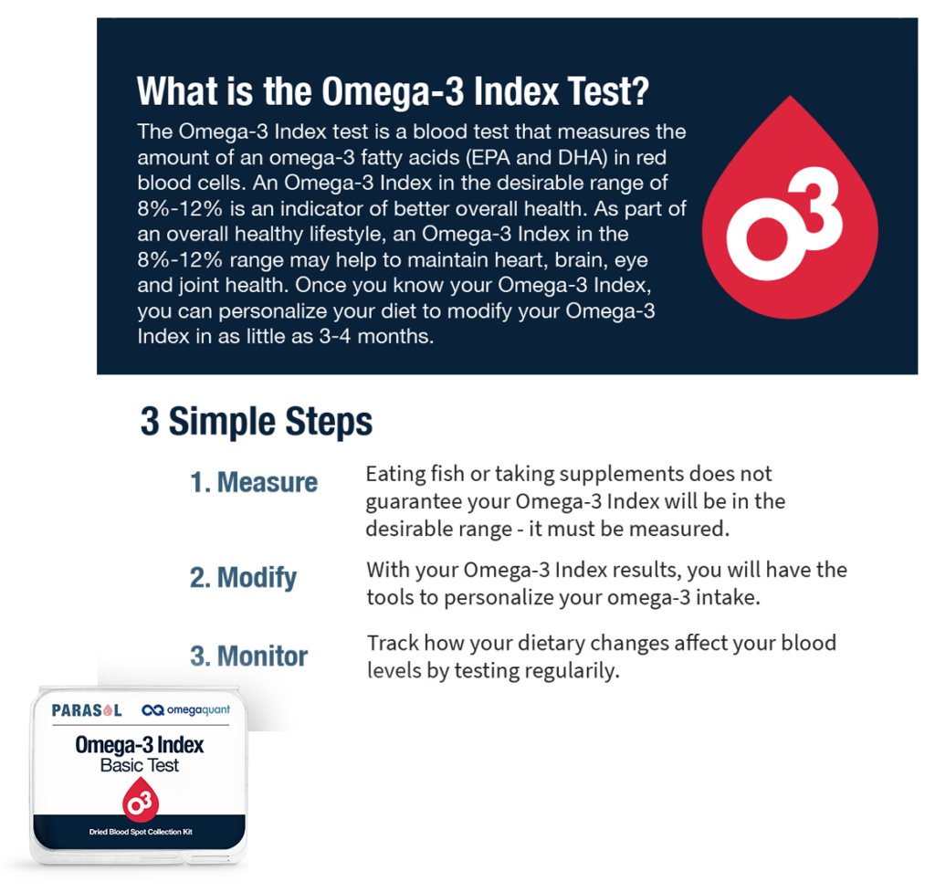 Omega3 Test Index Vitalleo